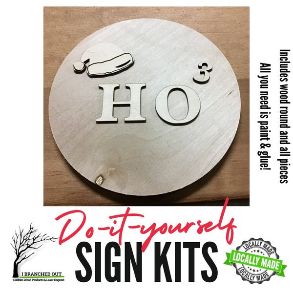 DO-IT-YOURSELF Sign Kit - HO3 (HOHOHO)