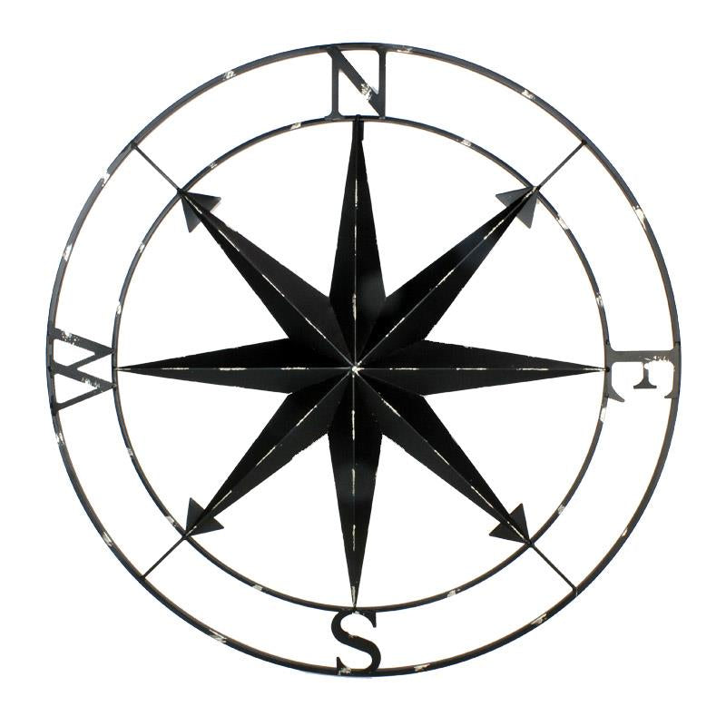 Large Compass Wall Hanging