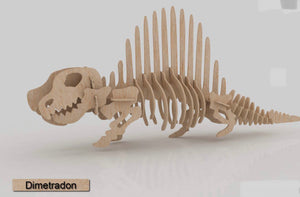 3D Puzzle- Dinosaur Collection: Dimetradon