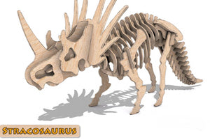 3D Puzzle- Dinosaur Collection: Stracosaurus