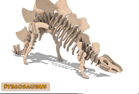 3D Puzzle- Dinosaur Collection: Stegosaurus