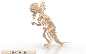 3D Puzzle- Dinosaur Collection: Ceratopier