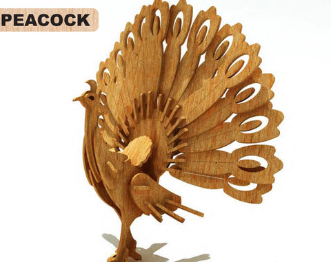 3D Puzzle- Peacock